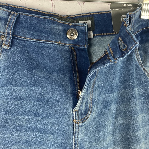 Cultura Men's Skinny Blue Jeans. Size: 36 - Picture 5 of 14